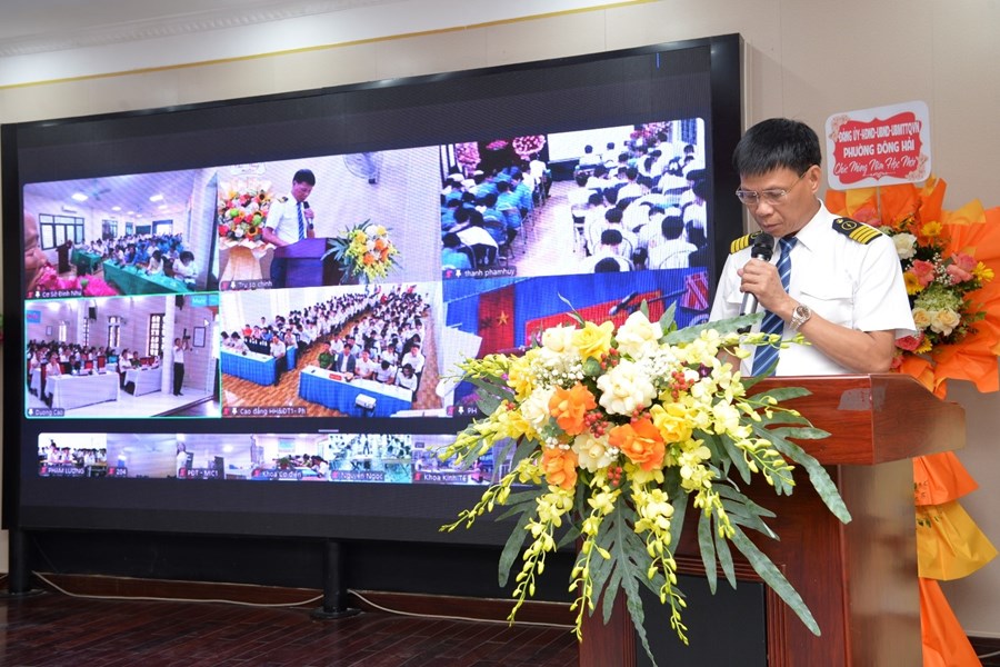 Trường Cao đẳng Hàng hải và Đường thủy I tổ chức Lễ khai giảng năm học 2025-2026 và Kỷ niệm 80 năm thành lập Bộ Quốc gia Giáo dục (nay là Bộ Giáo dục và Đào tạo)