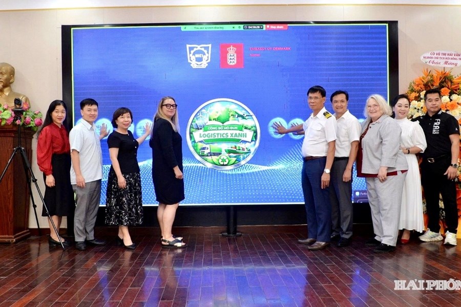 TRƯỜNG CAO ĐẲNG HÀNG HẢI VÀ ĐƯỜNG THỦY I CÙNG ĐẠI SỨ QUÁN ĐAN MẠCH CÔNG BỐ MÔ-ĐUN "LOGISTICS XANH" THEO MÔ HÌNH ĐÀO TẠO KÉP CỦA ĐAN MẠCH