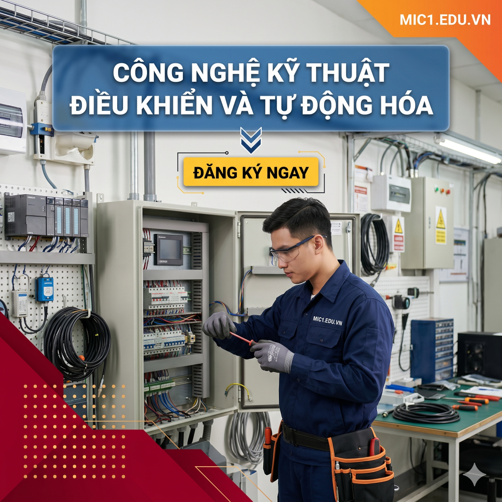 Công nghệ kỹ thuật điều khiển và tự động hóa