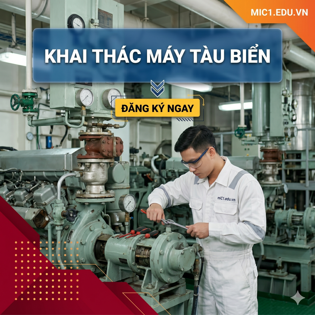 Khai thác máy tàu thủy