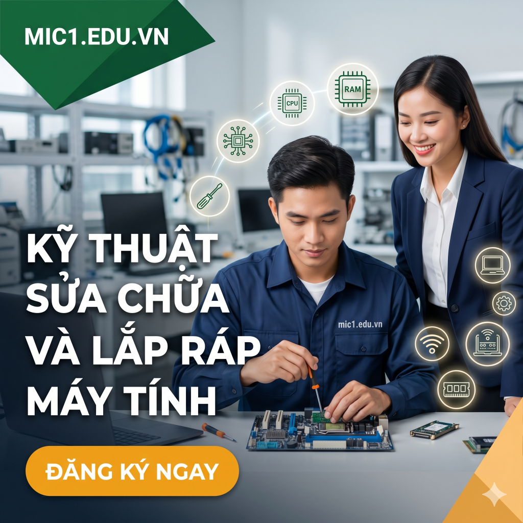 KT sửa chữa và lắp ráp máy tính